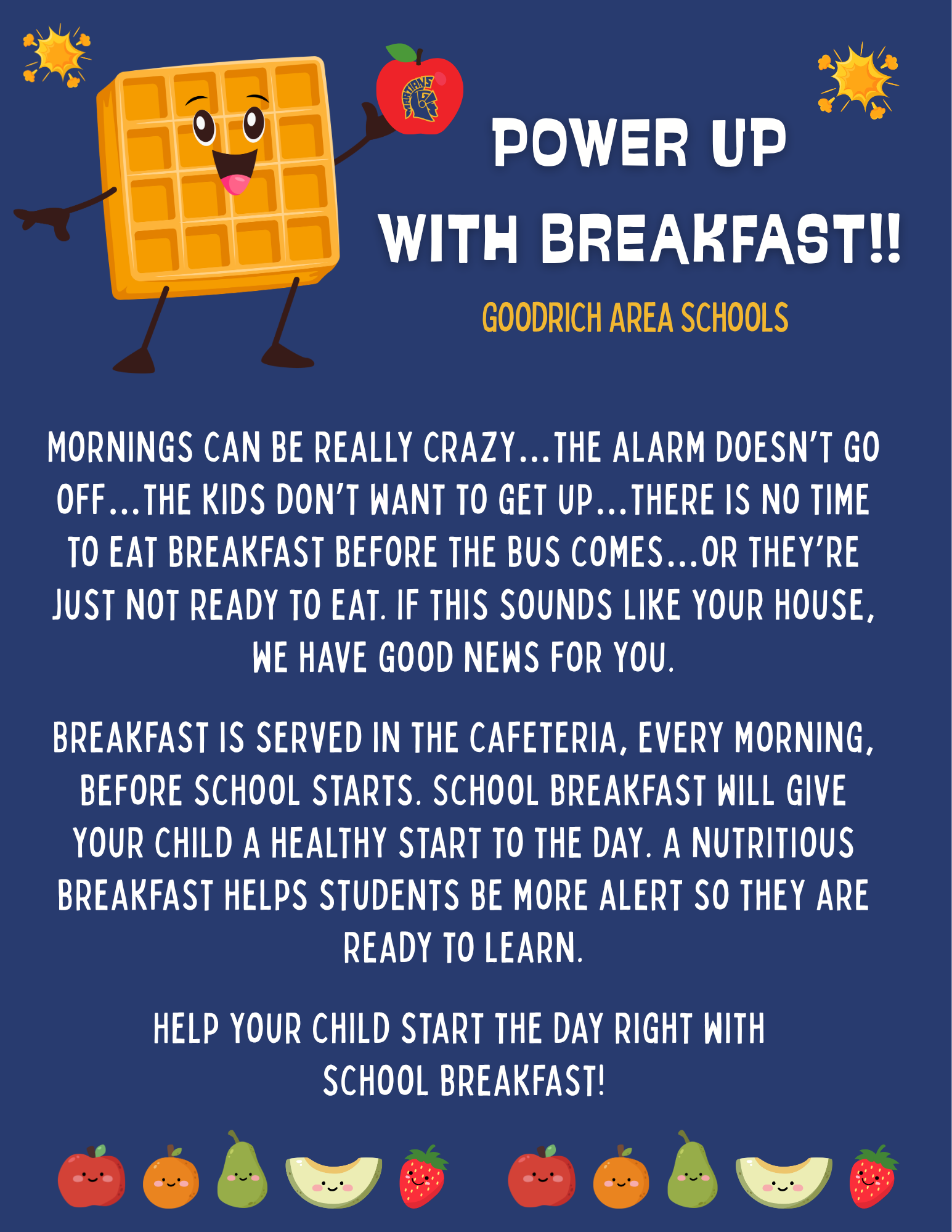 Power Up with breakfast